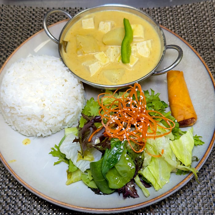 Lunch-Yellow Curry.