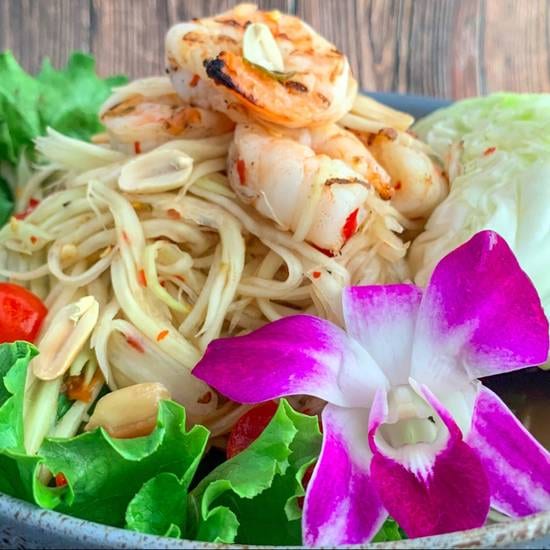 Papaya Salad (Som-tum).