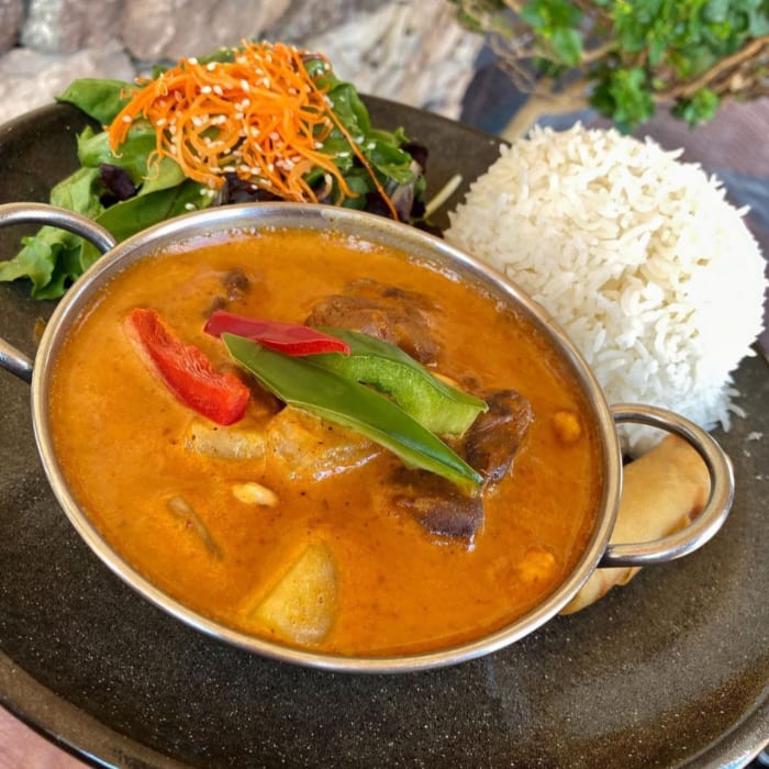 Lunch-Massaman Curry.